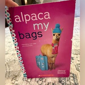 3/$10 Bundle Scholastic Alpaca My Bags book by Jenny Goebel